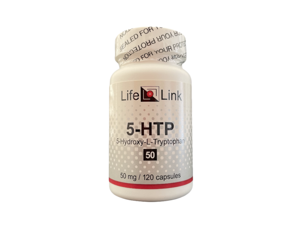 5-HTP (5-hydroxy-L-tryptophan) 50 mg x 120 capsules