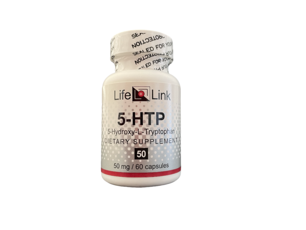 5-HTP (5-hydroxy-L-tryptophan) 50 mg x 60 capsules