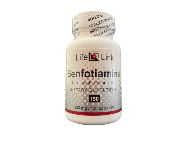 Benfotiamine 150 mg x 100 capsules (Lipid-Soluble B-1)