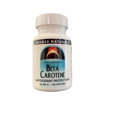 Beta-Carotene 25,000 i.u. x 100 softgels