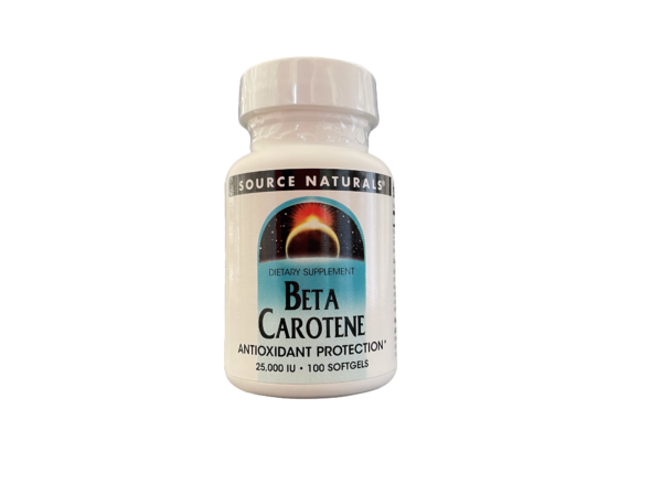 Beta-Carotene 25,000 i.u. x 100 softgels