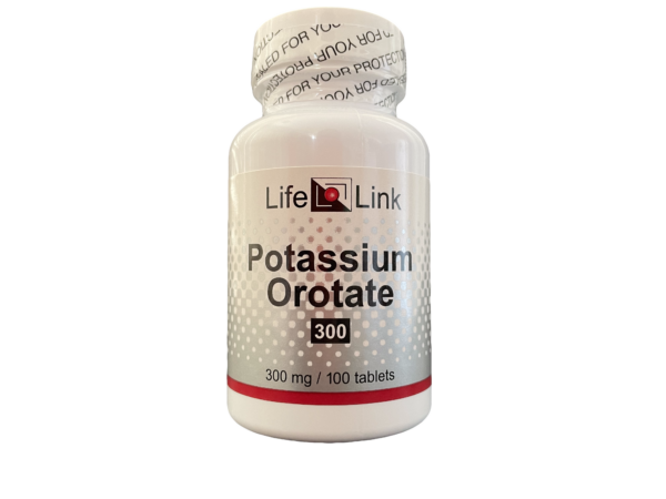 Potassium Orotate 300 mg x 100 tablets