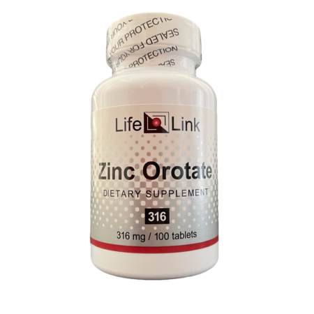 Zinc Orotate 316 mg x 100 tablets