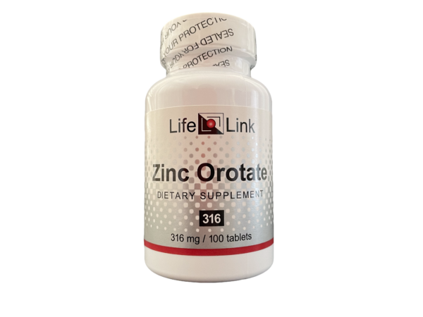 Zinc Orotate 316 mg x 100 tablets