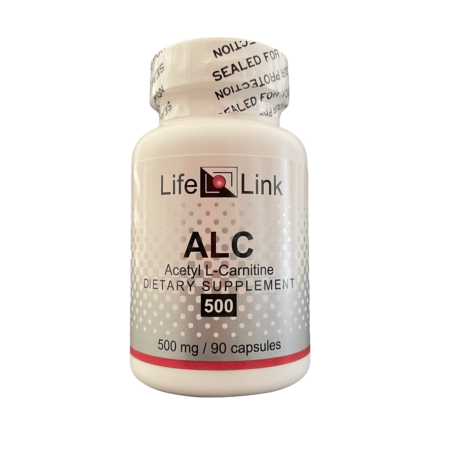 Acetyl-L-Carnitine (ALC) 500 mg x 90 caps