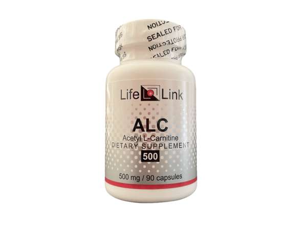 Acetyl-L-Carnitine (ALC) 500 mg x 90 caps